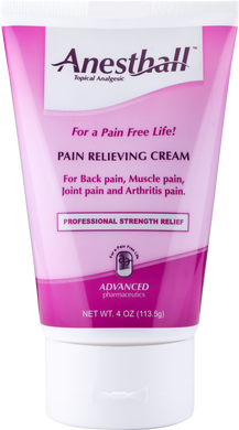 Anesthall Pain Relieving Cream Tube  12 4 OZ. Tubes