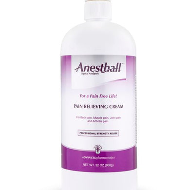 Anesthall Pain Relieving Cream 32 OZ. Pump Bottle - 2 Pack